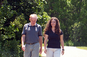 Picture of a Couple in a Park